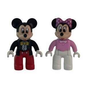 Lego Duplo Disney Mickey & Minnie Mouse Figures Toy Lot of 2